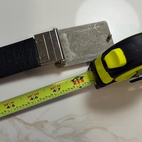 Louis Vuitton Black men’s Damier belt 110/44 XXL - Picture 4 of 7